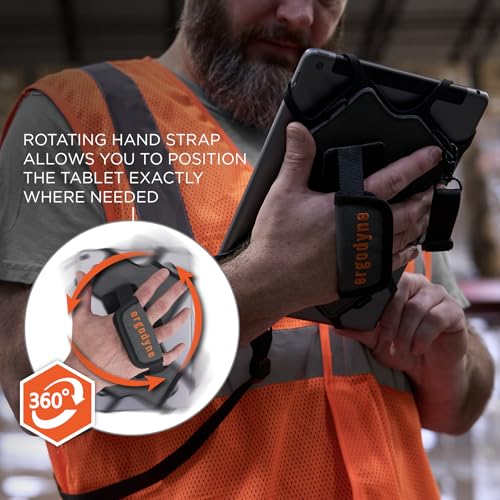 Ergodyne Squids 5549 Tablet Holder with Detachable Shoulder Strap, Mobile Device Solutions