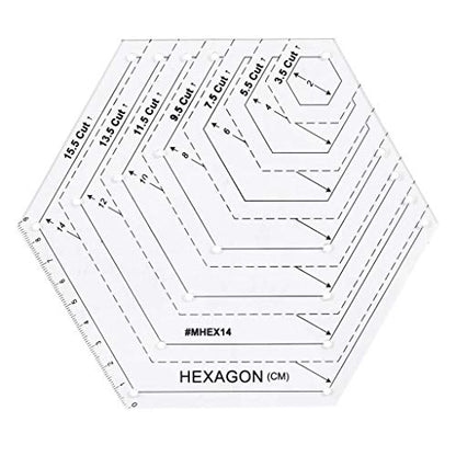 5Pcs Creative Grids Quilting Templates Set, Drafting Triangles 45 60 Degree Rhombus Longarm Square Sewing Rulers Free Motion Fabric Ruler Racks Patchwork Tool Handmade Drawing Supplies