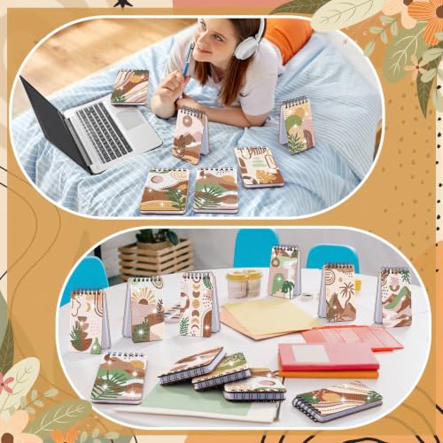 Fuyoooo 12 Pcs Boho Diamond Art Notebook Kits for Adults, 4.72 x 2.83 Inch - style: Boho