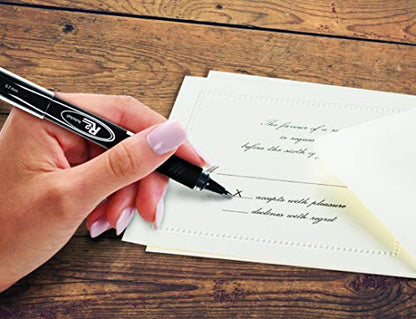 Inc. R2 Rollerball Pens - 0.7 mm Medium-Point Pen Set With Comfort Grip for School, Office, Writing, and Journaling, 12 Pack, Black Ink - style: Medium - 0.7 mm