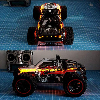LED Light Strips for RC Cars Trucks Airplanes Drones Blue Green Red White Yellow Bundle