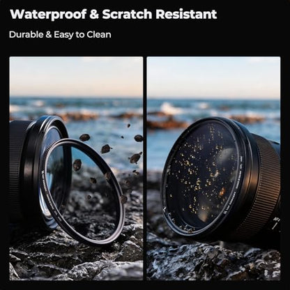K&F CONCEPT 46mm Circular Polarizer Lens Filter with 28 Multi-Layer Coated - size: 46mm