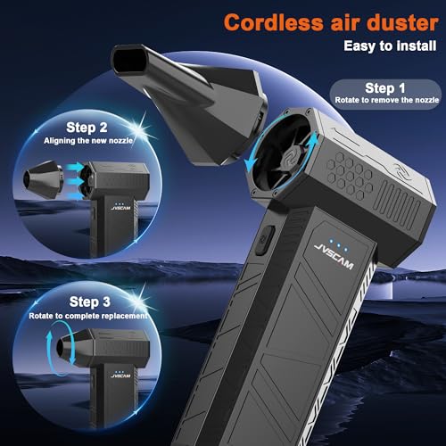 Compressed Air Duster-130000RPM Super Power Air Blower with Brushless Motor