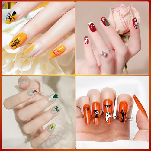 Biutee Nail Stamping Plate Set 12Pcs Nail Stamping Kit with Nail Stamper - color: 15 PCS