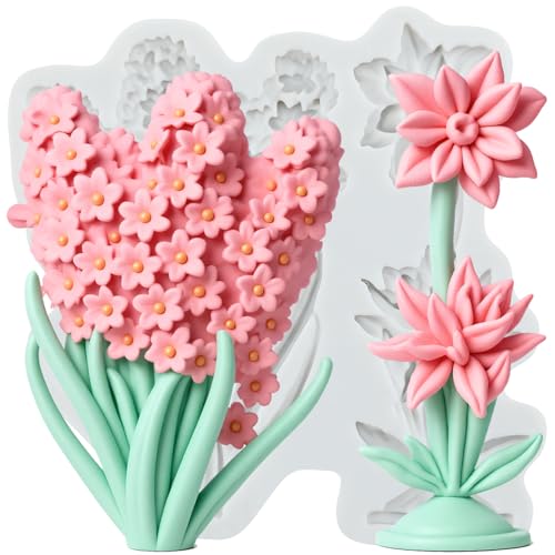 Flower Polymer Clay Molds Flower Leaf Silicone Resin Mold - color: Style G