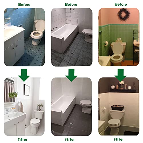 NADAMOO Tub and Tile Refinishing Kit White, Without Tools, 500g/17 oz Emulsion and 10g Hardener - style: 17.5 oz, without tools