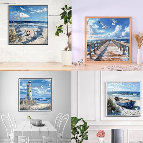 4 Pack Diamond Art Kits for Adults Funny Diamond Painting Kit for Beginner - color: DP03183