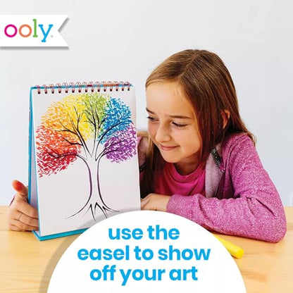 OOLY Sketch and Show Standing Sketchbook, 45 Pages – Sugar Joy - color: Sugar Joy