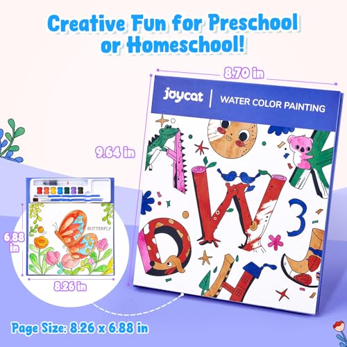 JoyCat Paint with Water Coloring Books for Toddlers (Alphabet) - style: Alphabet