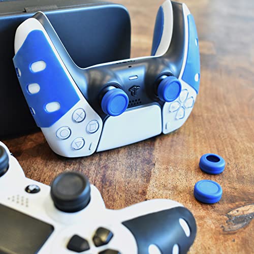 Setex Gecko Grip Thumbstick Grip Covers, PS5, Xbox, Switch, 1 Pair, Blue - color: Blue, size: 1 Pair