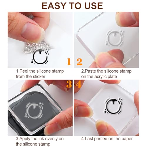 29 Pcs Acrylic Stamps for Crafting Card Making Supplies Set - style: 29Pcs Journal Clear Stamps