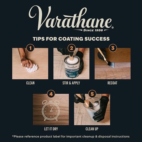 Varathane Water-Based Ultimate Semi-Gloss Polyurethane - color: Semi-Gloss, size: Quart (Pack of 1)