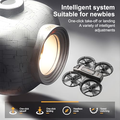 Brushless Drone with Camera, 4.92" Screen Remote, Drones for Adults, Black - color: Black + 2 batteries