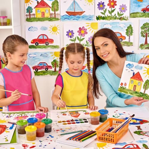 3 Pcs Kids Painting Apron, Waterproof Smocks for Kids