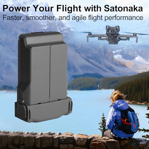 Mini 5 Pro Battery, 5000mAh Intelligent Flight Battery Plus for DJI Mini 5 Pro Drone, 52 Mins Max Flight Time, 35.8Wh 7.16V Replacement Battery
