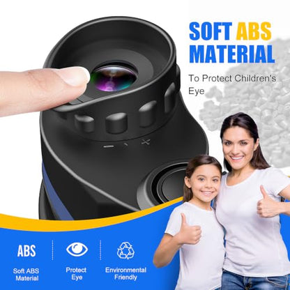 LET'S GO! Binocular for Kids, Compact High Resolution Shockproof Binoculars - color: Navy blue