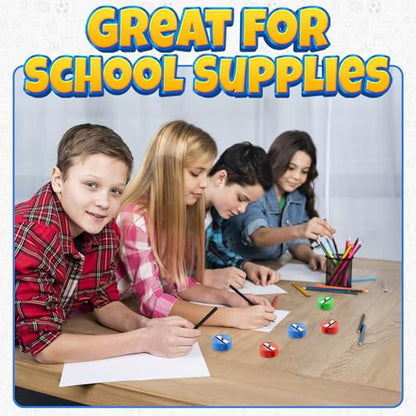 Mini Pencil Sharpeners (144-Pack) Pocket Handheld Colored Pencil Sharpeners