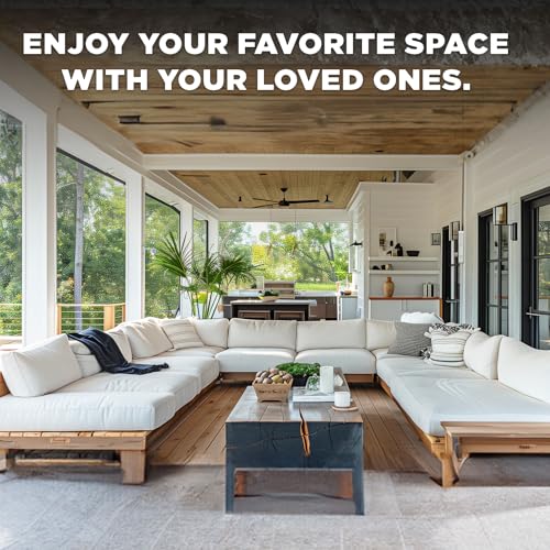 DOCAZOO Window Screen Mesh 96 in x 100 Ft - color: Charcoal, size: 96 in x 100 ft