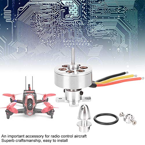Drfeify Brushless Motor Outrunner 2212 1400KV 1700KV 2300KV 3000KV with Metal Body for KT Board Fixed Wing Aircraft RC Airplane DIY Drone (1700kv) - size: 1700kv