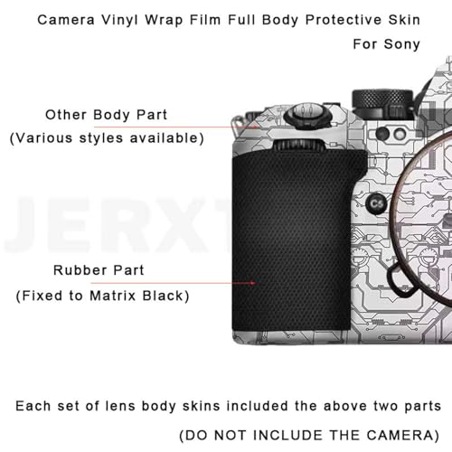 Premium Camera Premium Sticker Protective Film Anti-Scratch Skin for Sony FX3 ILME-FX3(Triangle Titanium) - color: Triangle Titanium
