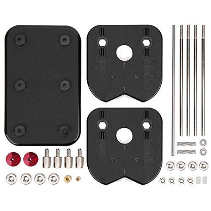 VBESTLIFE Propeller Balancer Tool for RC Helicopter, Multirotor, Drone & Airplane – Spin Balance Support Stand for 2–12 Inch Props – Precision Prop Balancing Kit (Black)