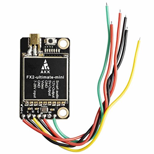 AKK FX2-ultimate-mini(US Version) 5.8GHz 37CH Smart Audio VTX Support OSD Configuring via Betaflight Flight Control Board Long Range FPV Transmitter