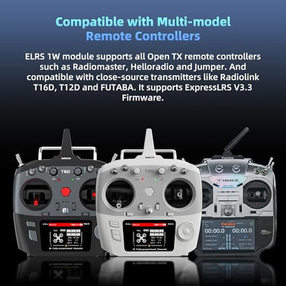 ATA 2.4GHz ELRS Module with 1W Transmission Power, Built-in Cooling Fan