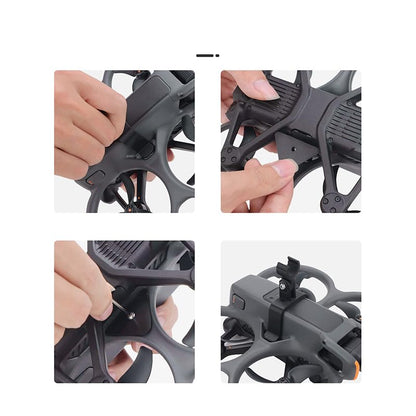 Drone Strobe Light Searchlight For DJI Avata 2 Night Flight Light Lamp with Mounting Bracket Adapter Clamp Holder for Avata 2 Accessories