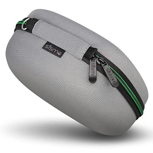 sisma Travel Case Compatible with Official Xbox Wireless Controller, Game Controller Holder Hard Shell Protective Cover Storage Case Home Safekeeping Carrying Bag, Grey - color: Grey