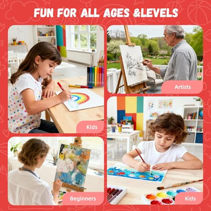 Simetufy 12 Pack 9 x 12 inch Canvas Boards for Painting Canvas Panels - size: 9"x12"