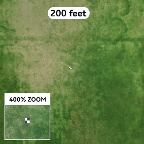 10 Pack Drone Ground Control Point GCP - style: Checkerboard Passthrough