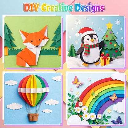 Geyoga 200 Sheets Colored Cardstock Paper,Mixing,4 x 6 Inch - color: Mixing