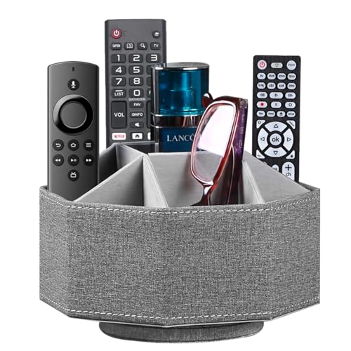 360° Rotation Remote Control Holder,Pen Caddy,Studio Art Supplies Organizer - color: Grey