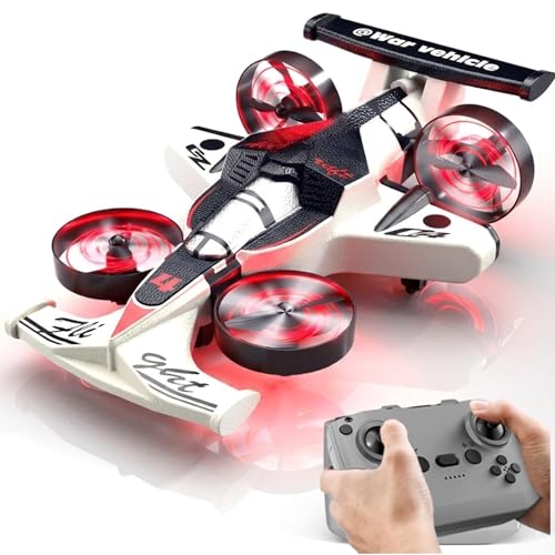 2 in1 Remote Control Car and RC Plane Stunt Drone RC Drift Car Anti Collision Drift Drones Flying Drone for Kids Remote Control Airplane for Kids 8-12 Kids Drone Plane Mini Drone for Kids 4-16