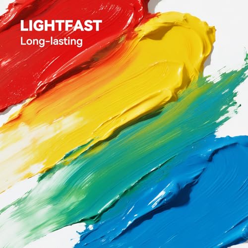 Paul Rubens Oil Paint, 24 Colors*20 ml Tubes, Professional Bright Colors
