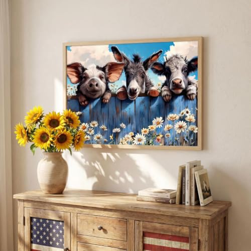 WUSARPLY Animals Diamond Painting Kits for Beginner Adults - color: YH035