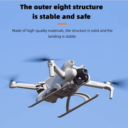 BTG Foldable Landing Gear for DJI Mini 3/Mini 3 Pro Accessories Parts Landing Legs Extension