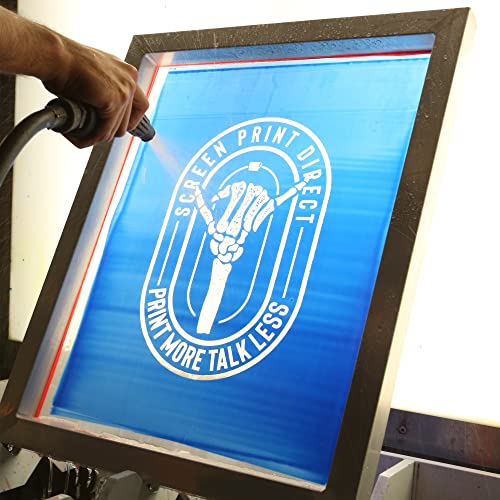 Ecotex® WR Blue Water Resistant Emulsion - Screen Printing Emulsion, 1 Gl - size: Gallon - 128 oz.