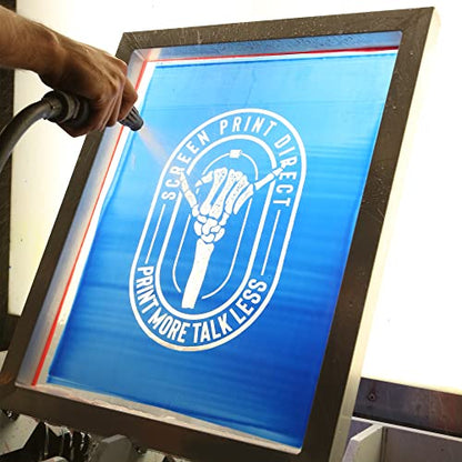 Ecotex® WR Blue Water Resistant Emulsion - Screen Printing Emulsion, 1 Gl - size: Gallon - 128 oz.