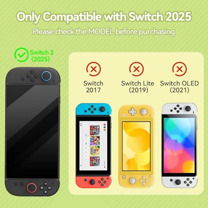 GeekShare Protective Shell Compatible with Switch 2 - color: The Hei2