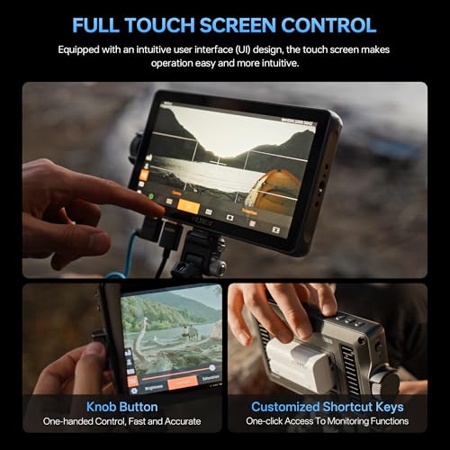VILTROX DC-A1 7 inch HD 1920x1080 IPS 2800 Nit Camera Field Monitor - size: DC-A1 (2800Nits)