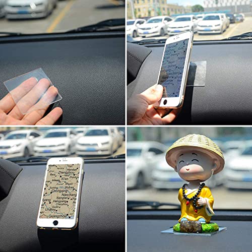 BRAVESHINE Double Sided Mounting Tape | Strong Stick Adhesive | Removable - size: Round 2 inch x 2 inch