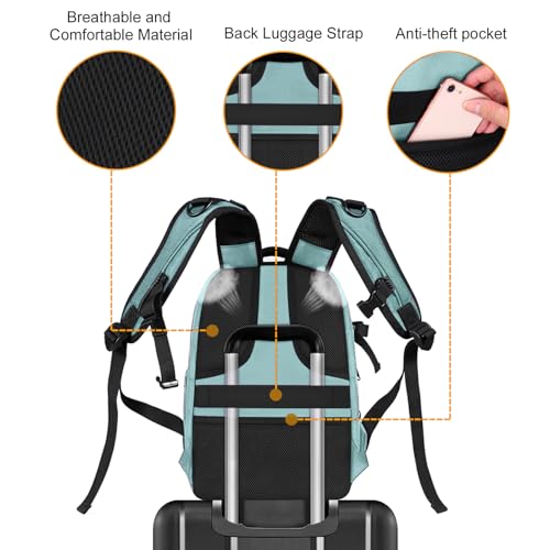 MOSISO Camera Backpack, DSLR/SLR/Mirrorless Photography Camera Bag - color: Aquamarine