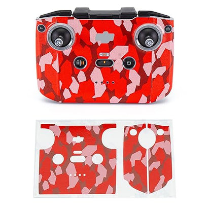WRAPGRADE Skin Stickers Compatible with DJI RC-N2/N3 (Super RED DOT CAMO) - color: SUPER RED DOT CAMO