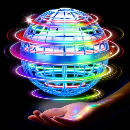 Flying Orb Ball Toy, 2026 Upgrade Hand Controlled Hover Ball - color: Bright Blue, size: 1 Pack