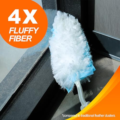 360 Duster Refills for Swiffer, Refill Kit with 50 Dusters for Cleaning Home & Car, Heavy Duty Multi Surface - style: 50 Duster Refills