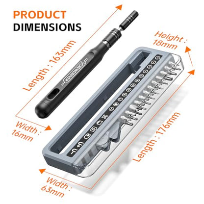 ANVANNA Electronics Precision Screwdriver Sets 32-Piece Magnetic Repair Tool Kit for iPhone, MacBook, Computer, Laptop, PC, Tablet, PS4, Xbox, Nintendo, Game Console