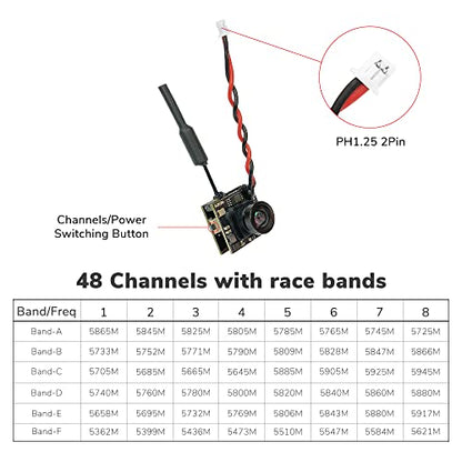 Radiolink 5.8GHz 800TVL 200mW FPV Camera for RC8X FPV Display