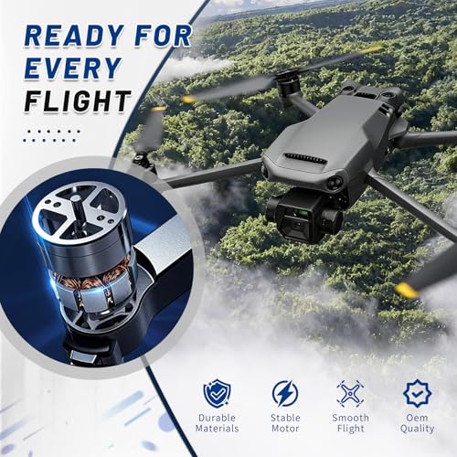 Mavic 3 Motor Front Right Arm Replacement, Compatible with DJI Mavic 3 Drone Spare Parts - color: grey