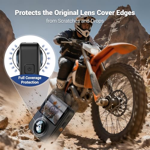 JJC Osmo 360 Lens Protector Dual Lens Guards for DJI Osmo 360 - color: 1 Pack